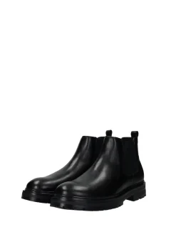 Stivaletti uomo pelle con suola gomma