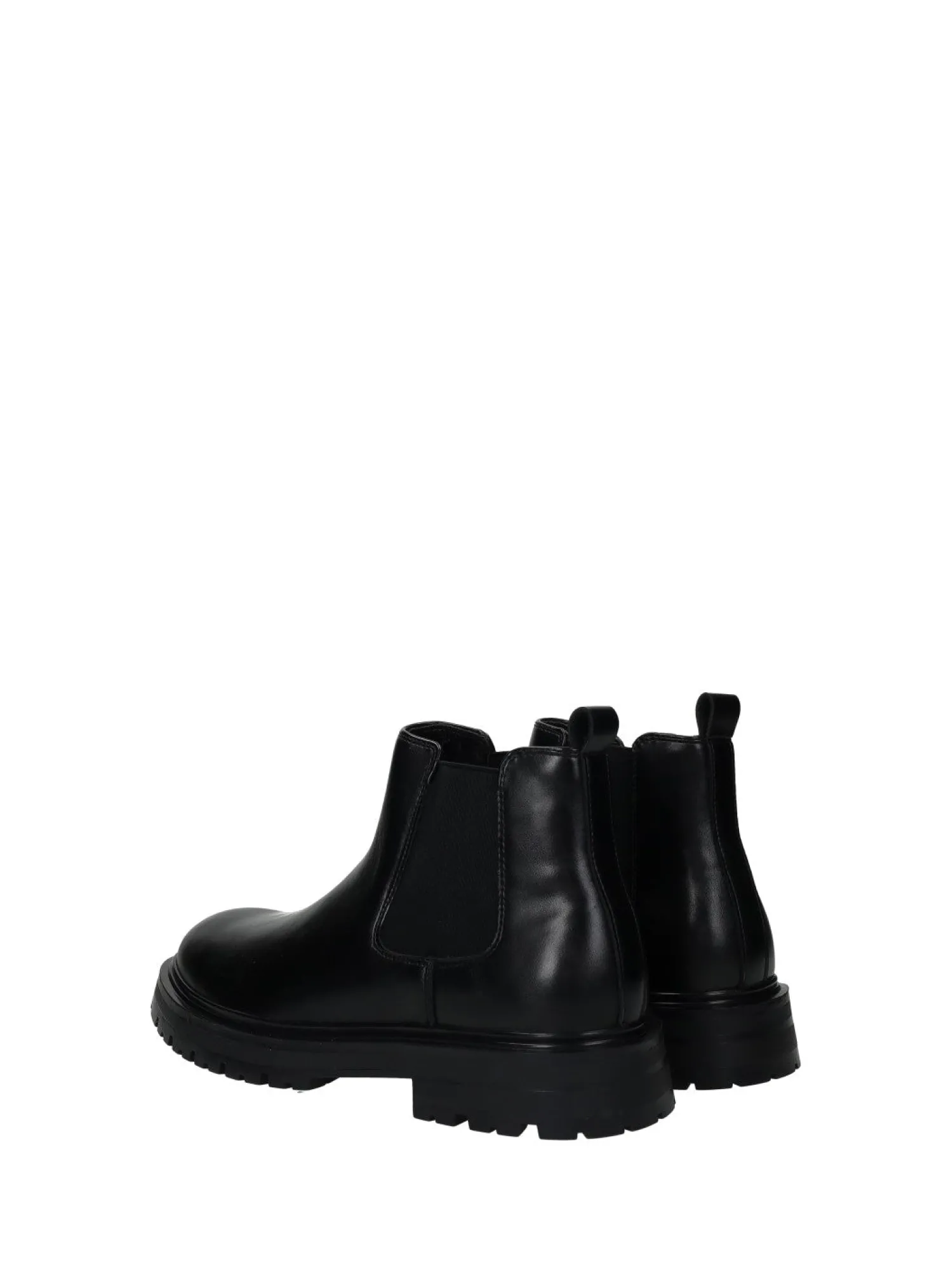 Stivaletti uomo pelle con suola gomma