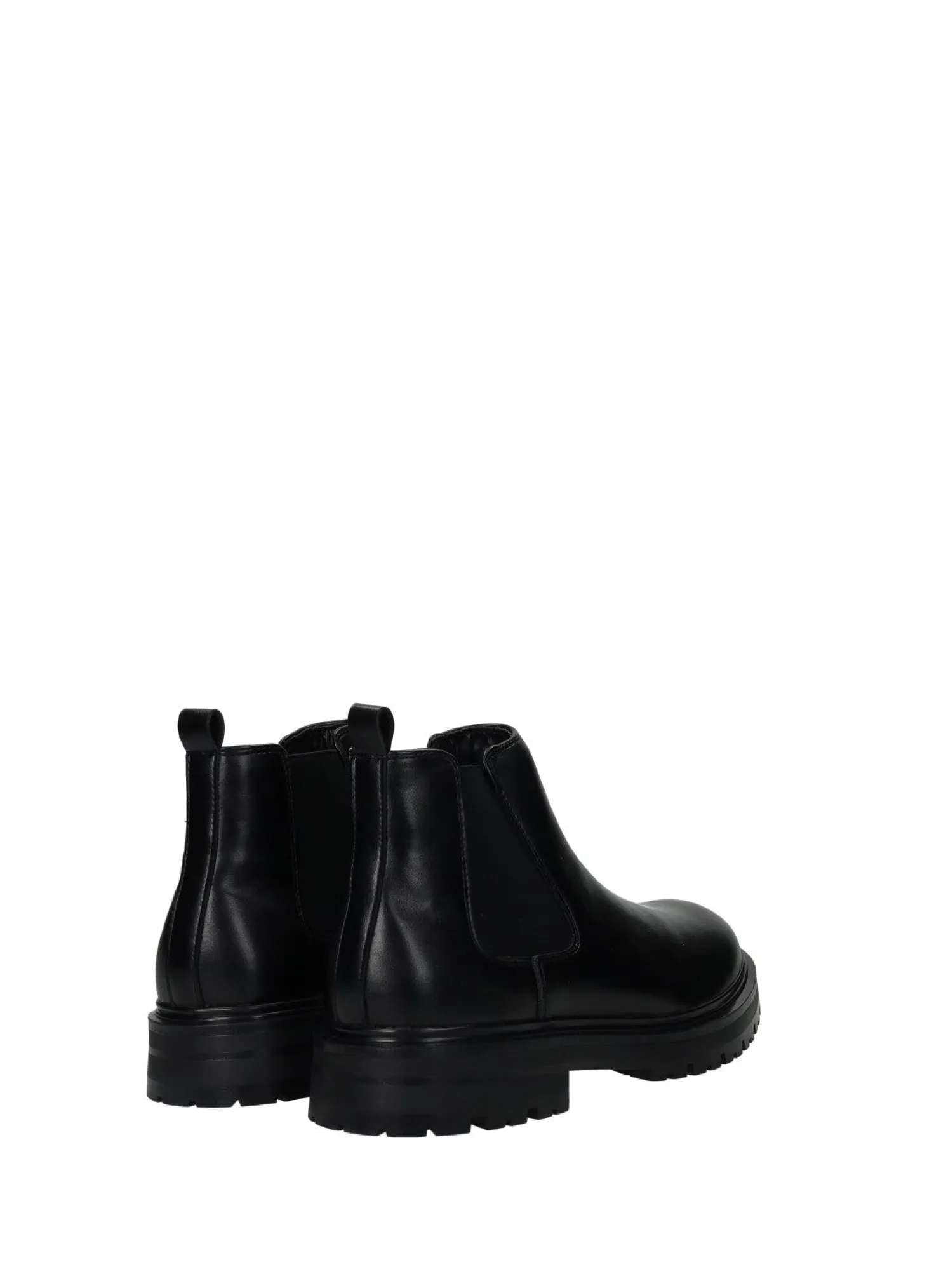 Stivaletti uomo pelle con suola gomma