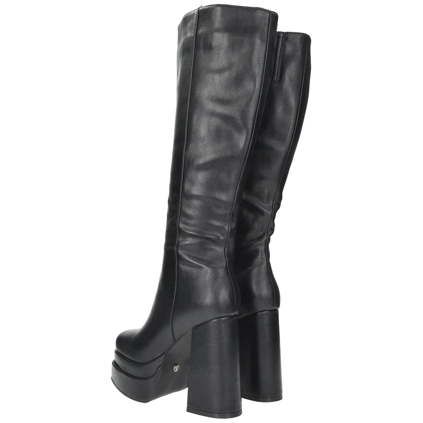 Stivali altezza ginocchio.Tacco alto 12cm