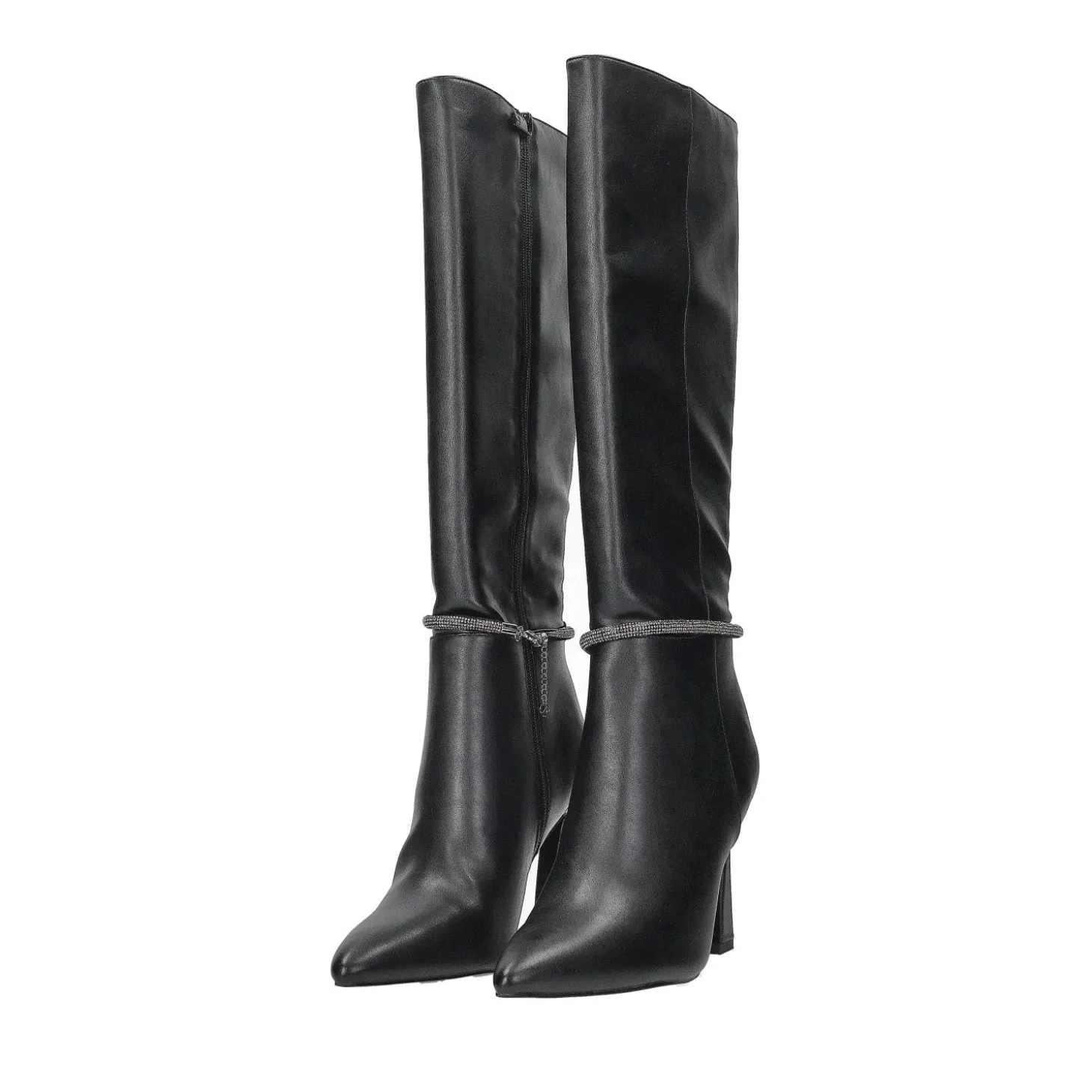 Stivali con catena.Tacco alto 11cm