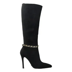 Stivali con catena.Tacco alto 11cm
