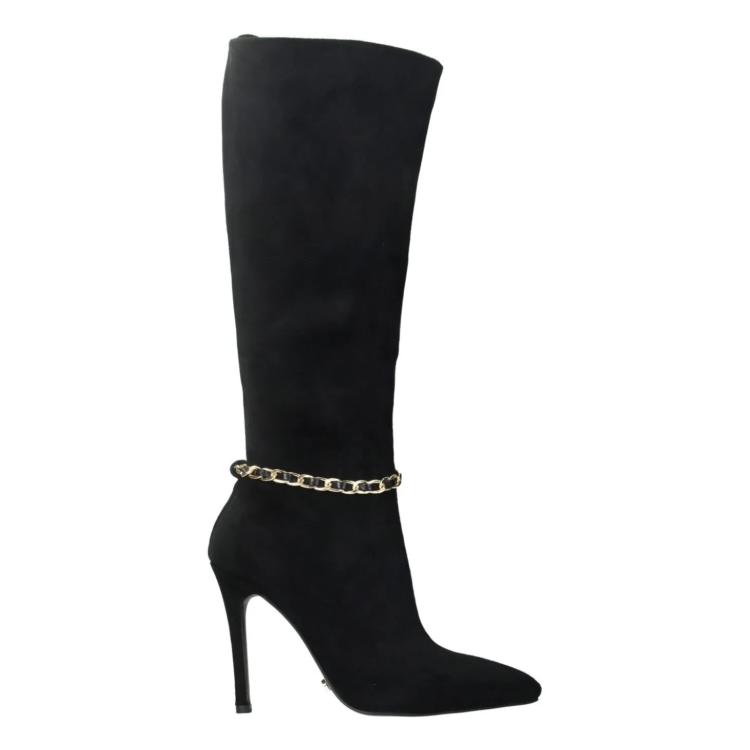 Stivali con catena.Tacco alto 11cm