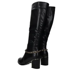 Stivali con catena.Tacco alto 5cm