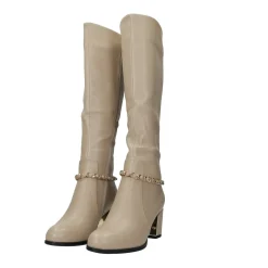 Stivali con catena.Tacco alto 5cm