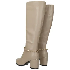 Stivali con catena.Tacco alto 5cm