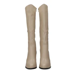 Stivali con doppia zip. Tacco alto 8cm