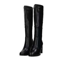 Stivali con doppia zip. Tacco alto 9cm