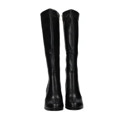 Stivali con doppia zip. Tacco alto 9cm