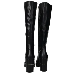 Stivali con doppia zip. Tacco alto 9cm