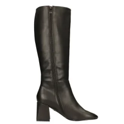 Stivali con punta squadrata e tacco largo alto 6.5cm