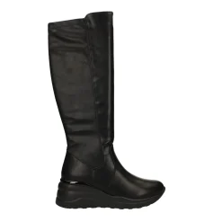 Stivali con suola in gomma. Tacco alto 6cm