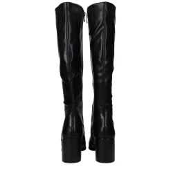 Stivali con tacco largo alto 6cm