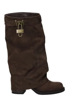 Stivali Dettaglio Lucchetto