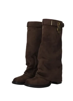 Stivali Dettaglio Lucchetto