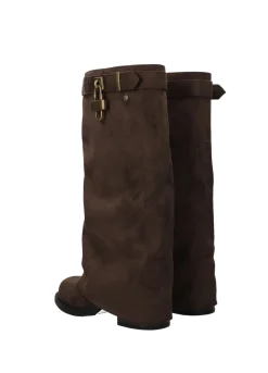 Stivali Dettaglio Lucchetto