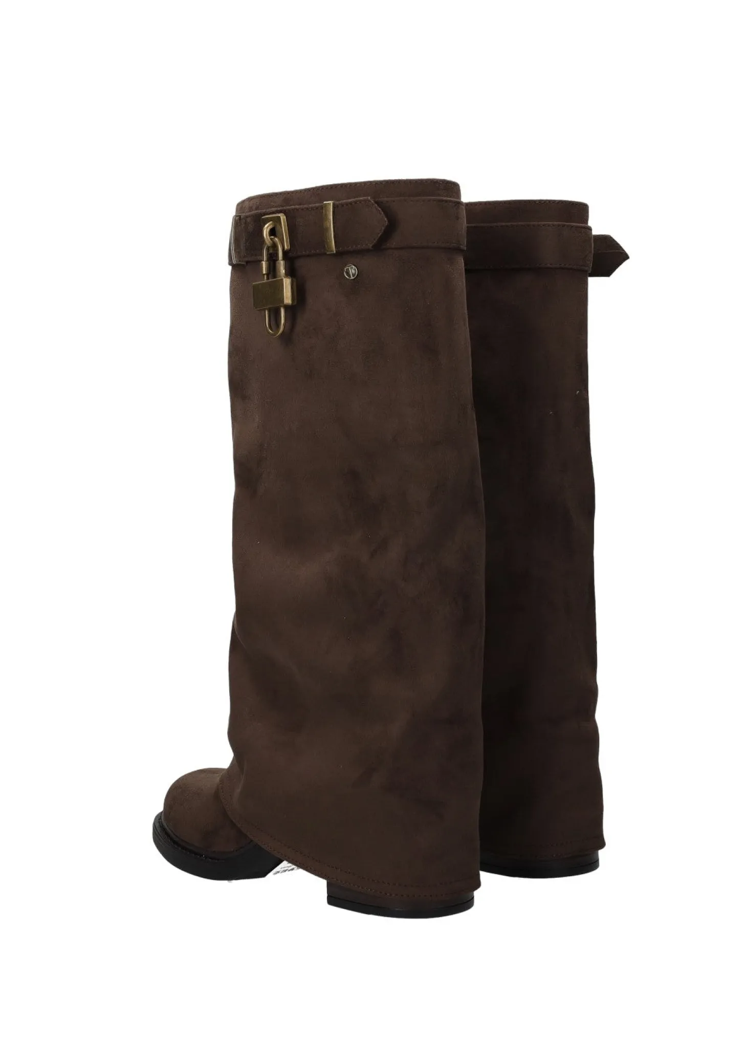 Stivali Dettaglio Lucchetto