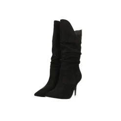 Stivali morbidi in microfibra. Tacco a spillo alto 9cm