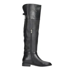 Stivali sopra al ginocchio.Tacco alto 3cm