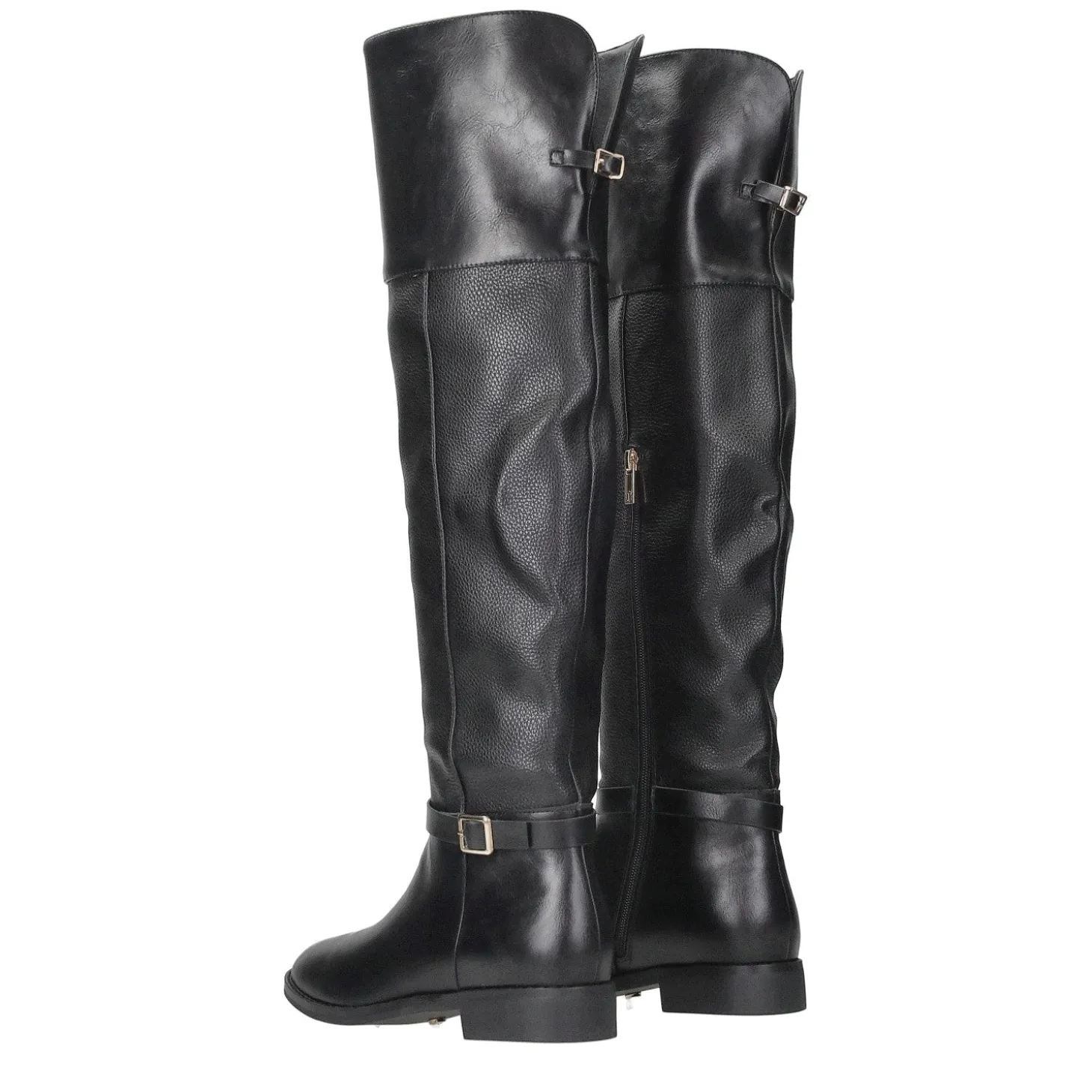 Stivali sopra al ginocchio.Tacco alto 3cm