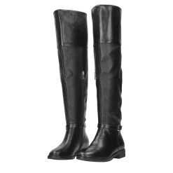 Stivali sopra al ginocchio.Tacco alto 3cm