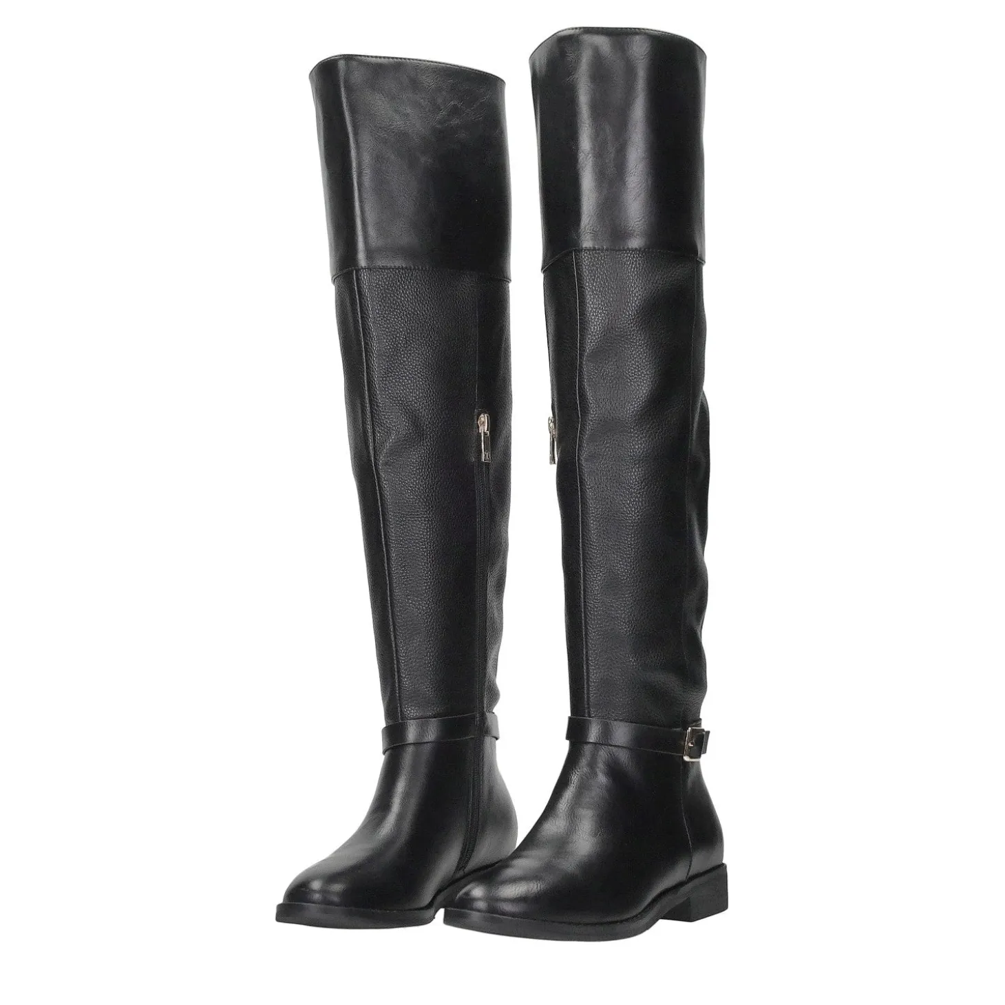 Stivali sopra al ginocchio.Tacco alto 3cm