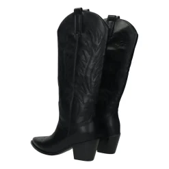 Texani neri. Tacco alto 7cm